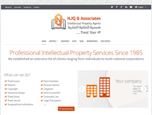 Tablet Screenshot of njq-ip.com